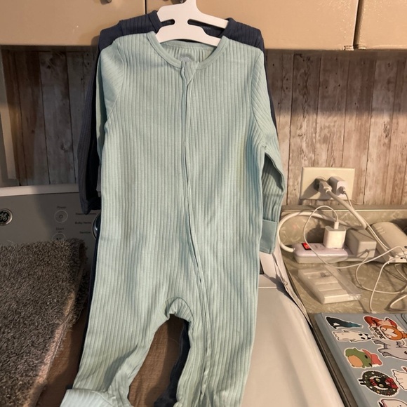 Mint Green Kids One Piece - Picture 1 of 2